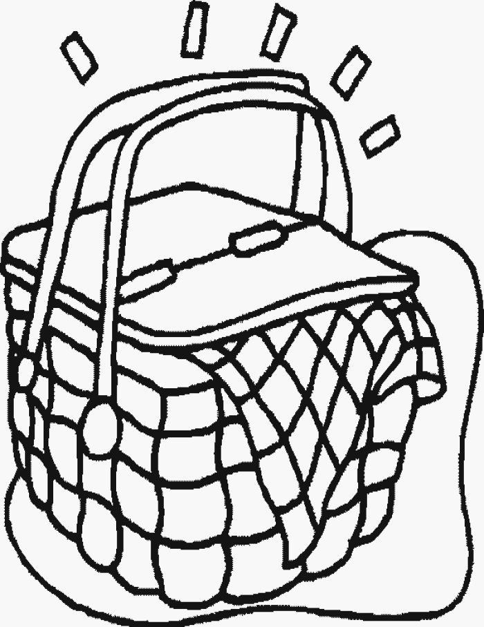 Free Picnic Coloring Pages, Download Free Picnic Coloring Pages png images,  Free ClipArts on Clipart Library