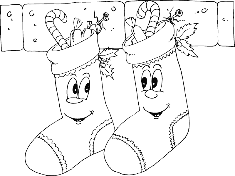 Clipart socks coloring page, Clipart socks coloring page Transparent FREE  for download on WebStockReview 2020