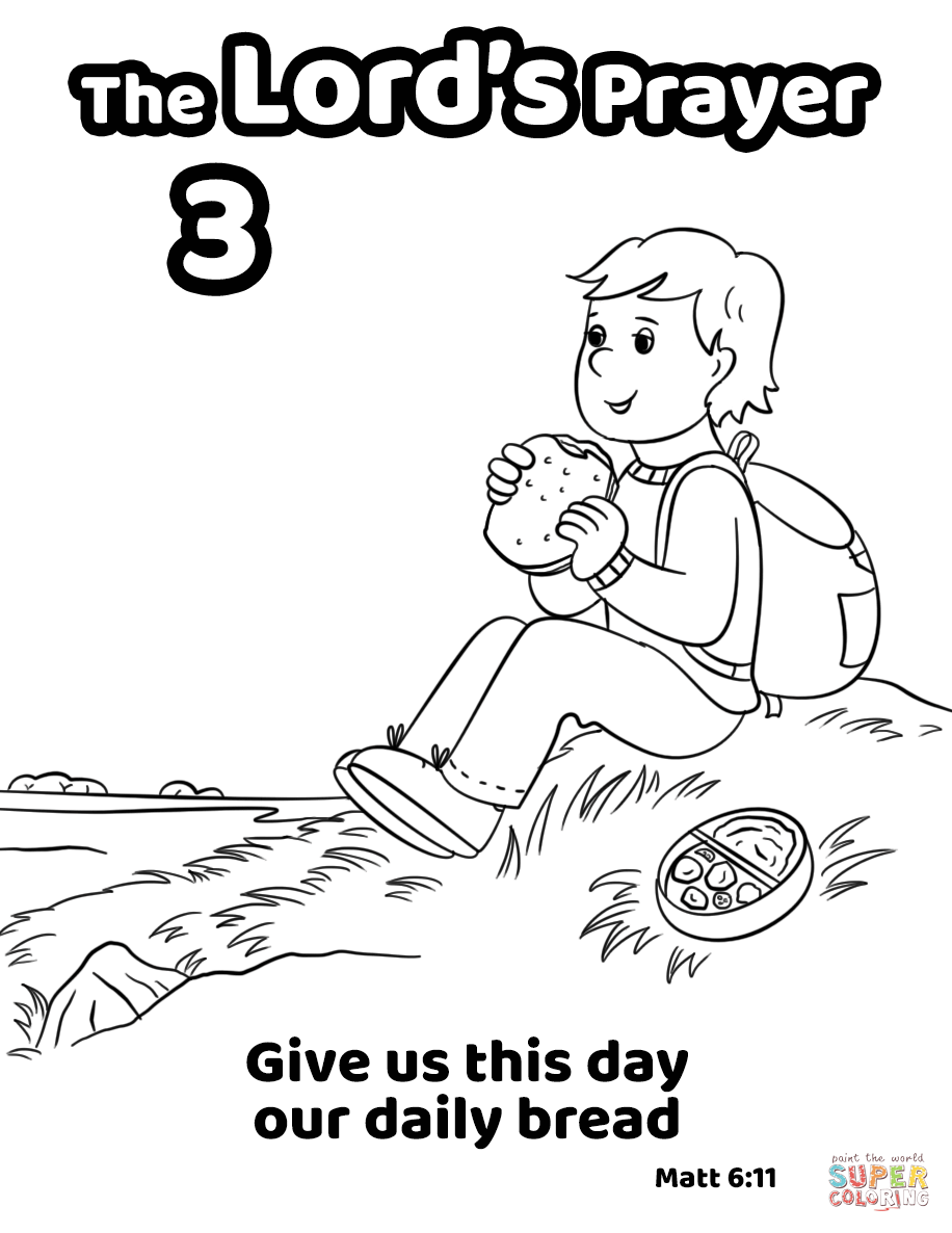 Lord's Prayer coloring pages | Free Coloring Pages