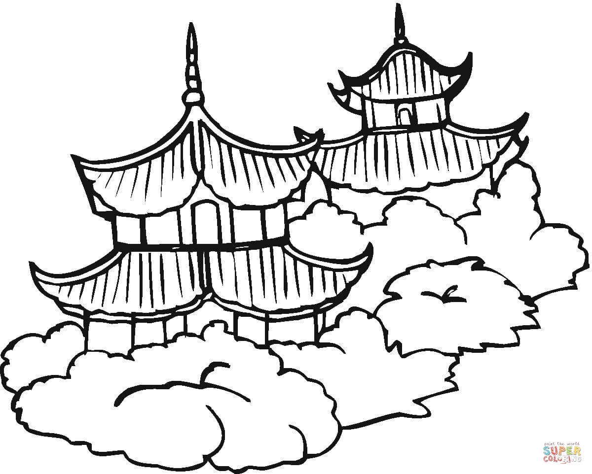 Map of China coloring page | Free Printable Coloring Pages
