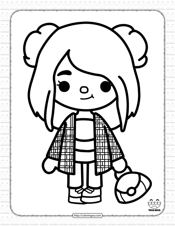Toca Life Coloring Pages 8
