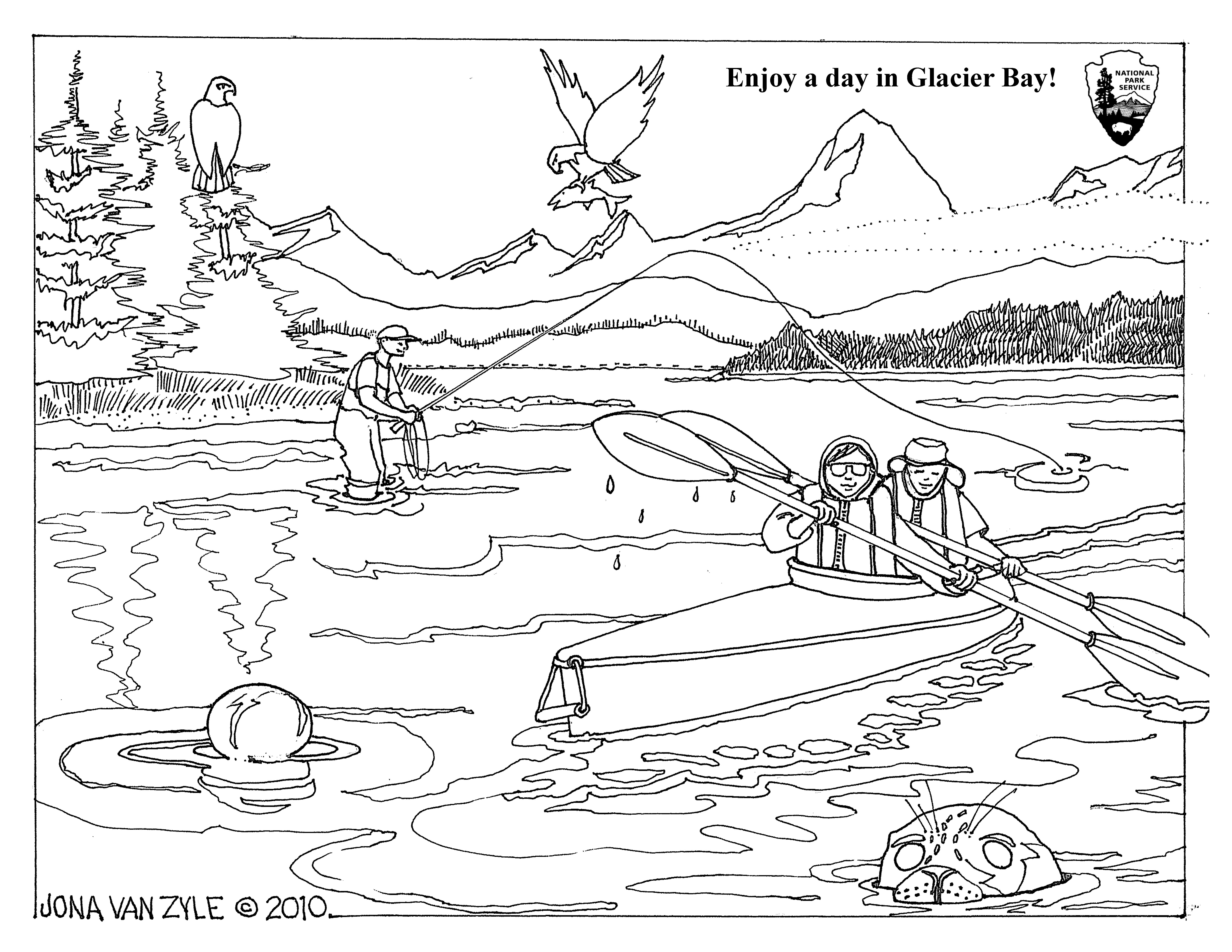 Coloring Sheets - Glacier Bay National Park & Preserve (U.S. National Park  Service)