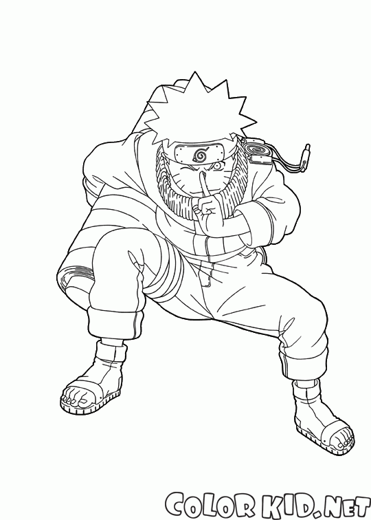 Coloring page - Chronicles of Naruto