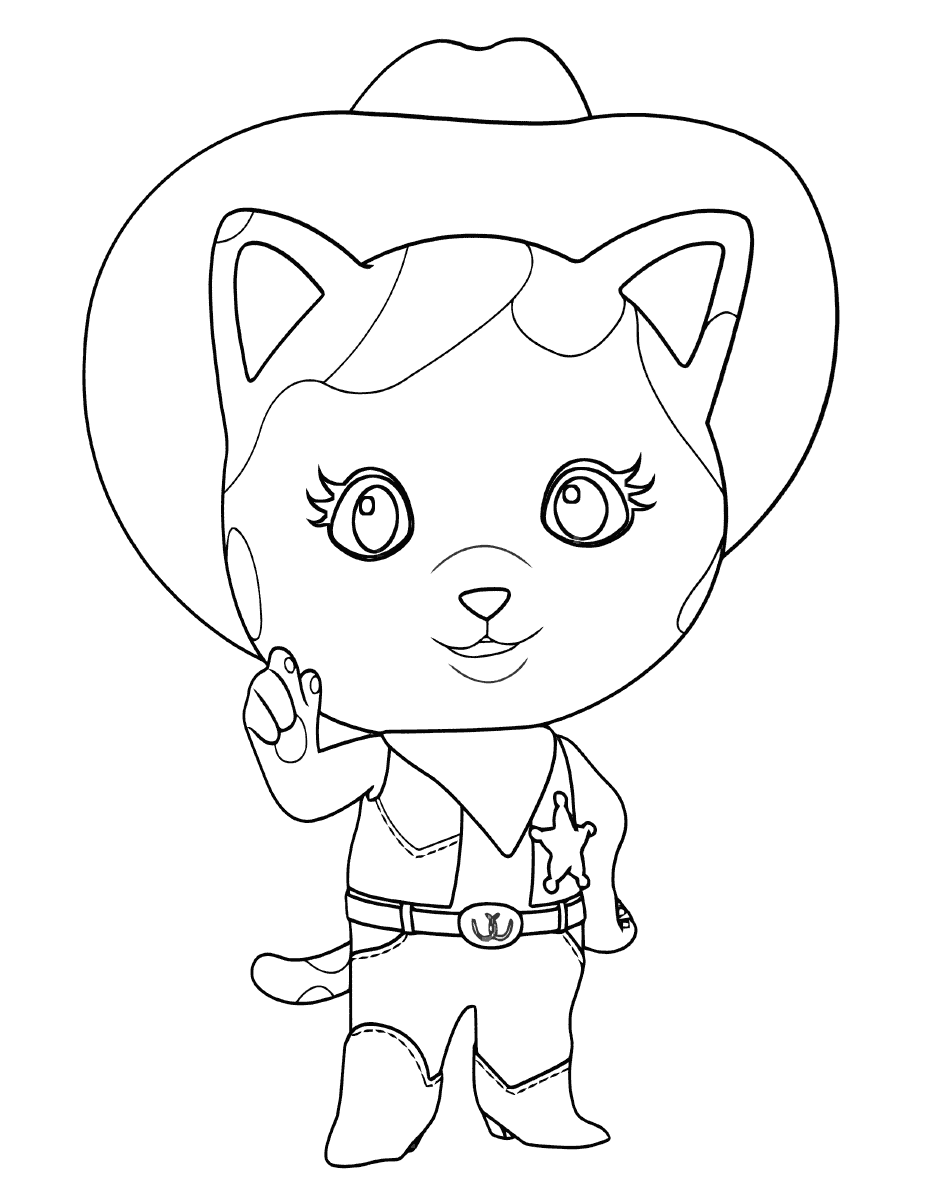 Sheriff Callie Wild West coloring pages | Coloring pages to ...