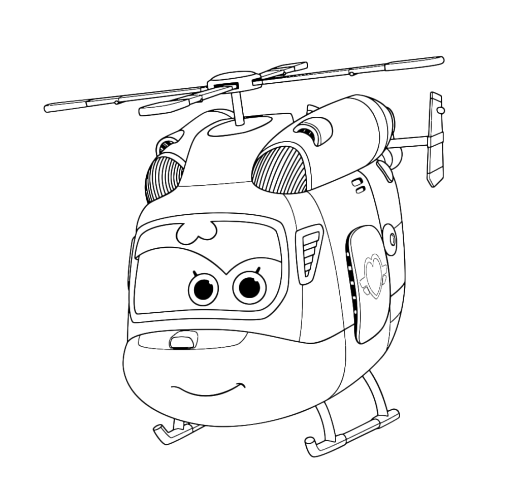 Free Super Wings Coloring Pages To Print - Super Wings Toys