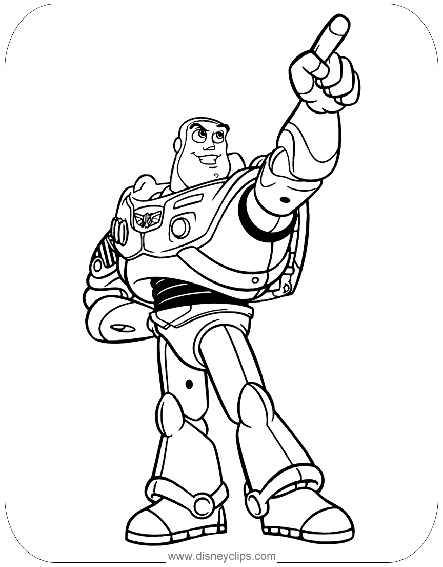 Toy Story Coloring Pages | Disneyclips.com