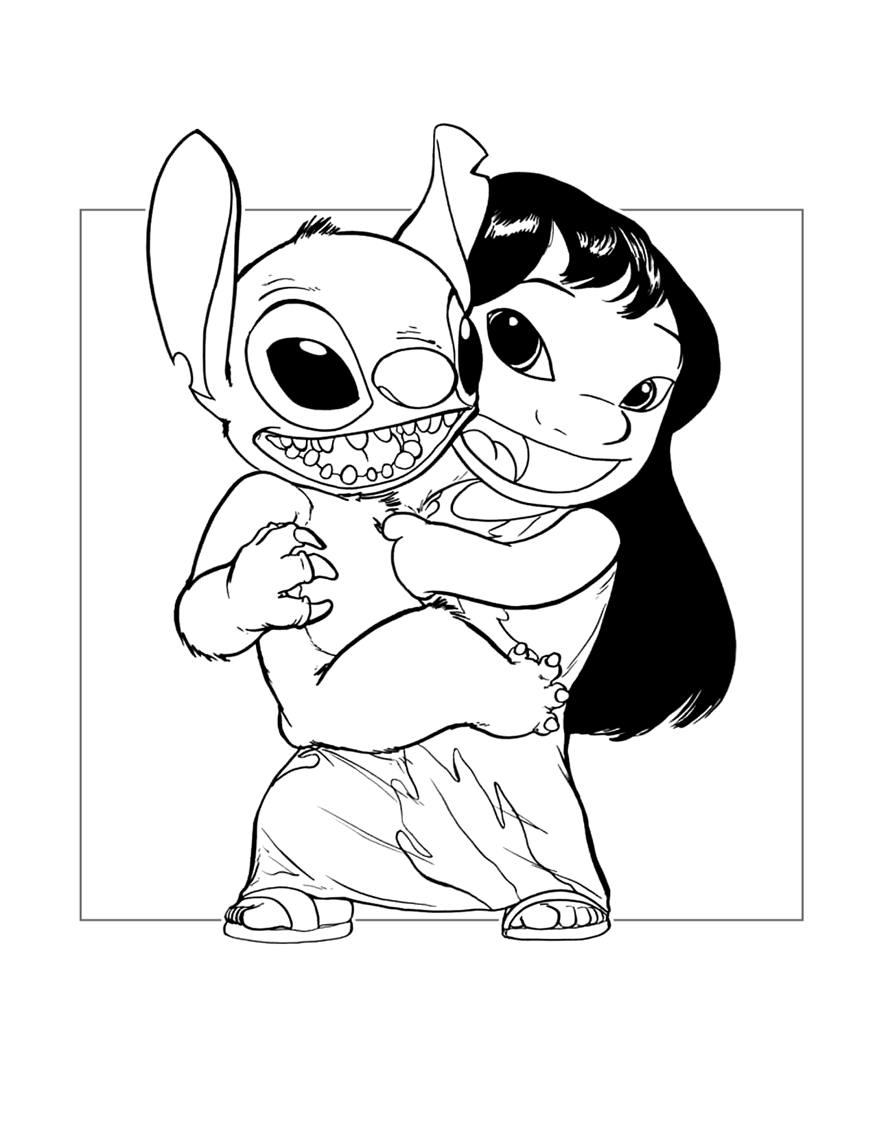 Lilo and Stitch Coloring Pages ...