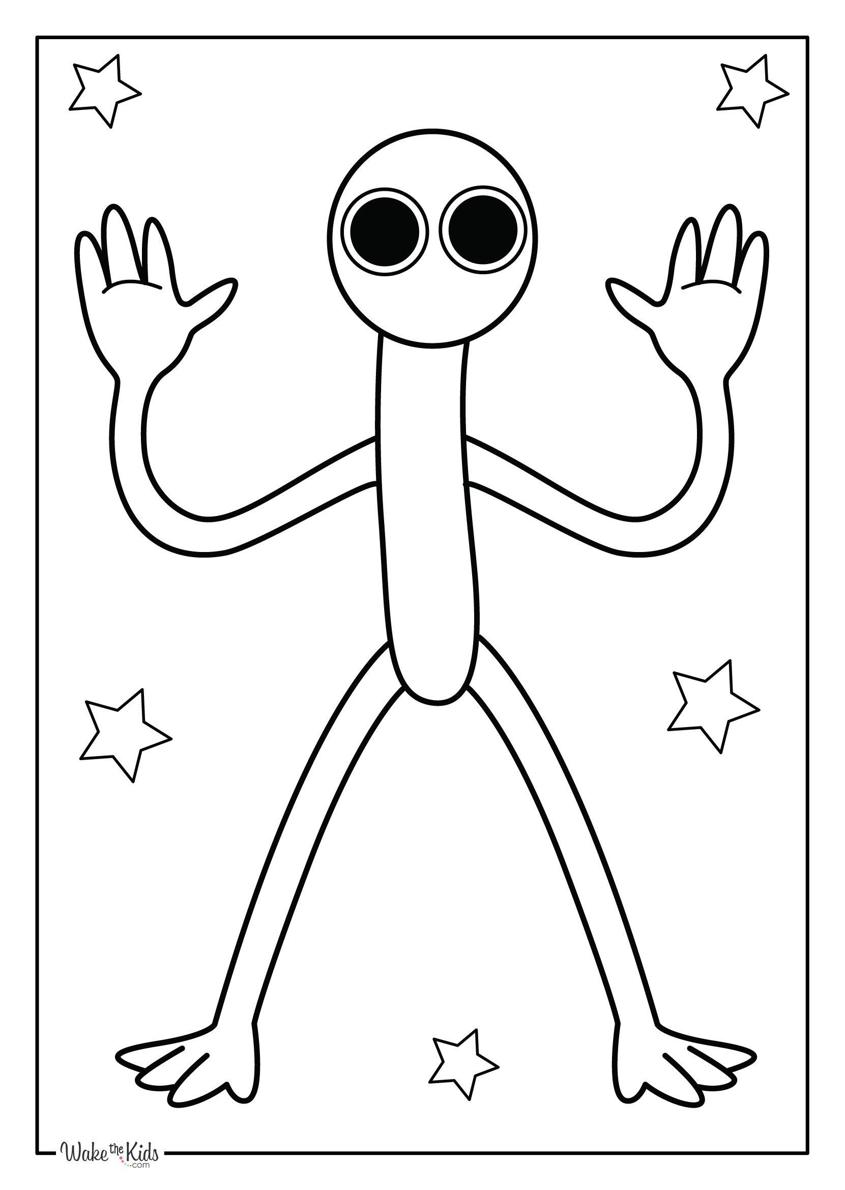 Rainbow Friends Coloring Pages (Free ...