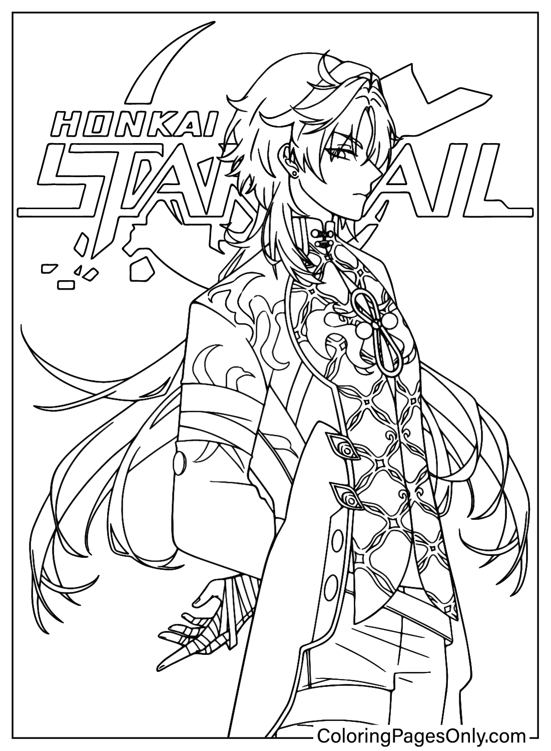 Honkai: Star Rail Coloring Pages ...