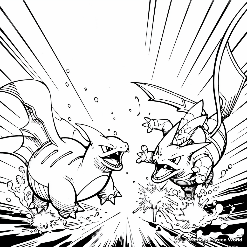 Gigantamax Charizard Coloring Pages ...