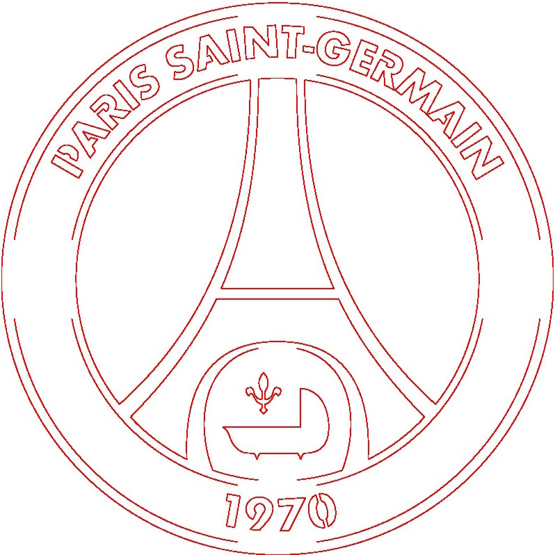 Paris Saint-Germain FC (Retro) – MWRFAB CNC