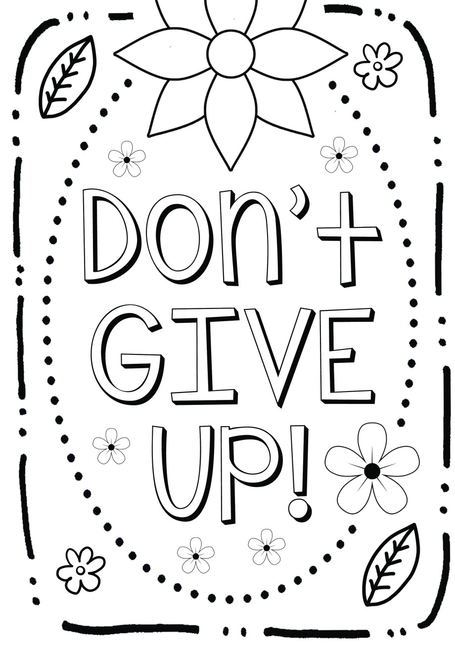 Affirmations Coloring Pages Coloring Nation