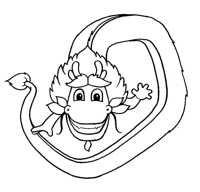 Long from Wish Dragon Coloring Page - Free Printable Coloring Pages for Kids