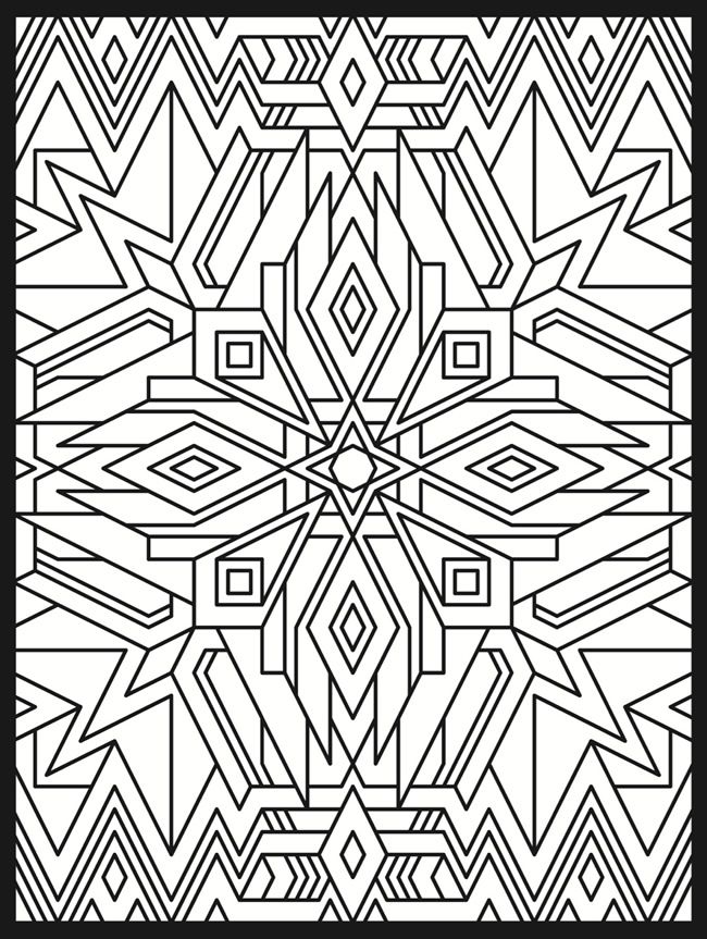 For your coloring pleasure | Pattern coloring pages, Geometric coloring  pages, Mandala coloring pages