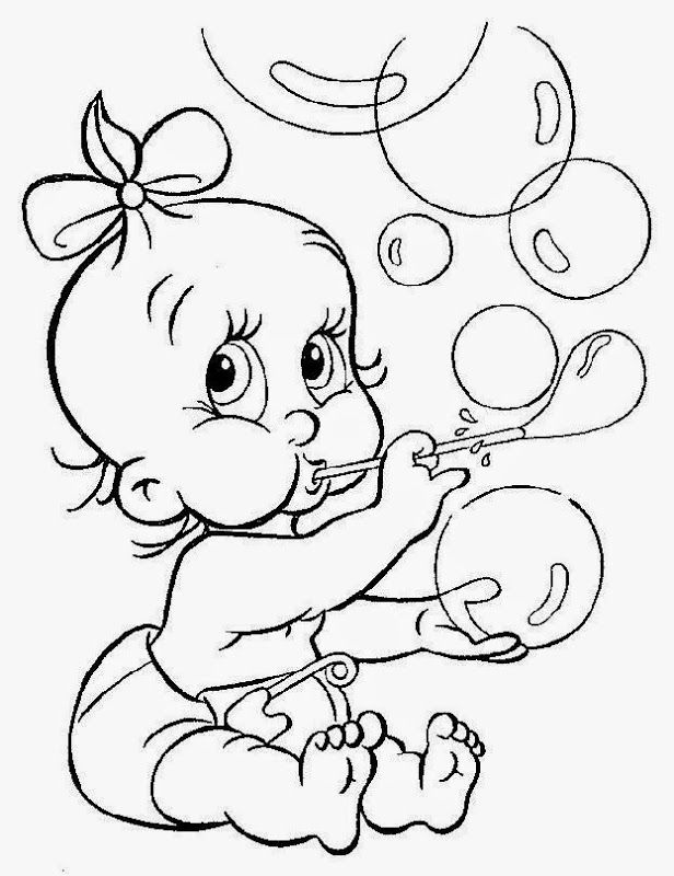 Baby Coloring Pages | Free Coloring Pages