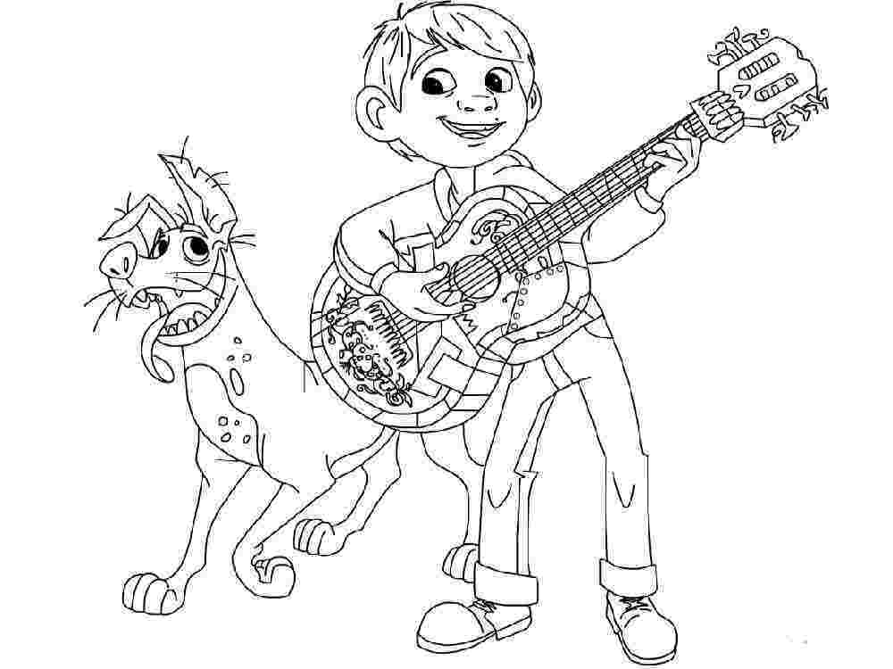 coco coloring pages printable free coco coloring pages miguel is ...