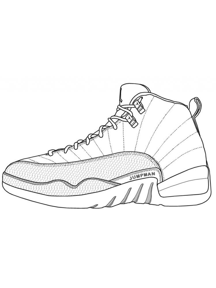 Shoes in 2020 (With images) | Cute coloring pages, Cool coloring ...