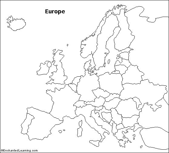 Europe, Maps and Geography