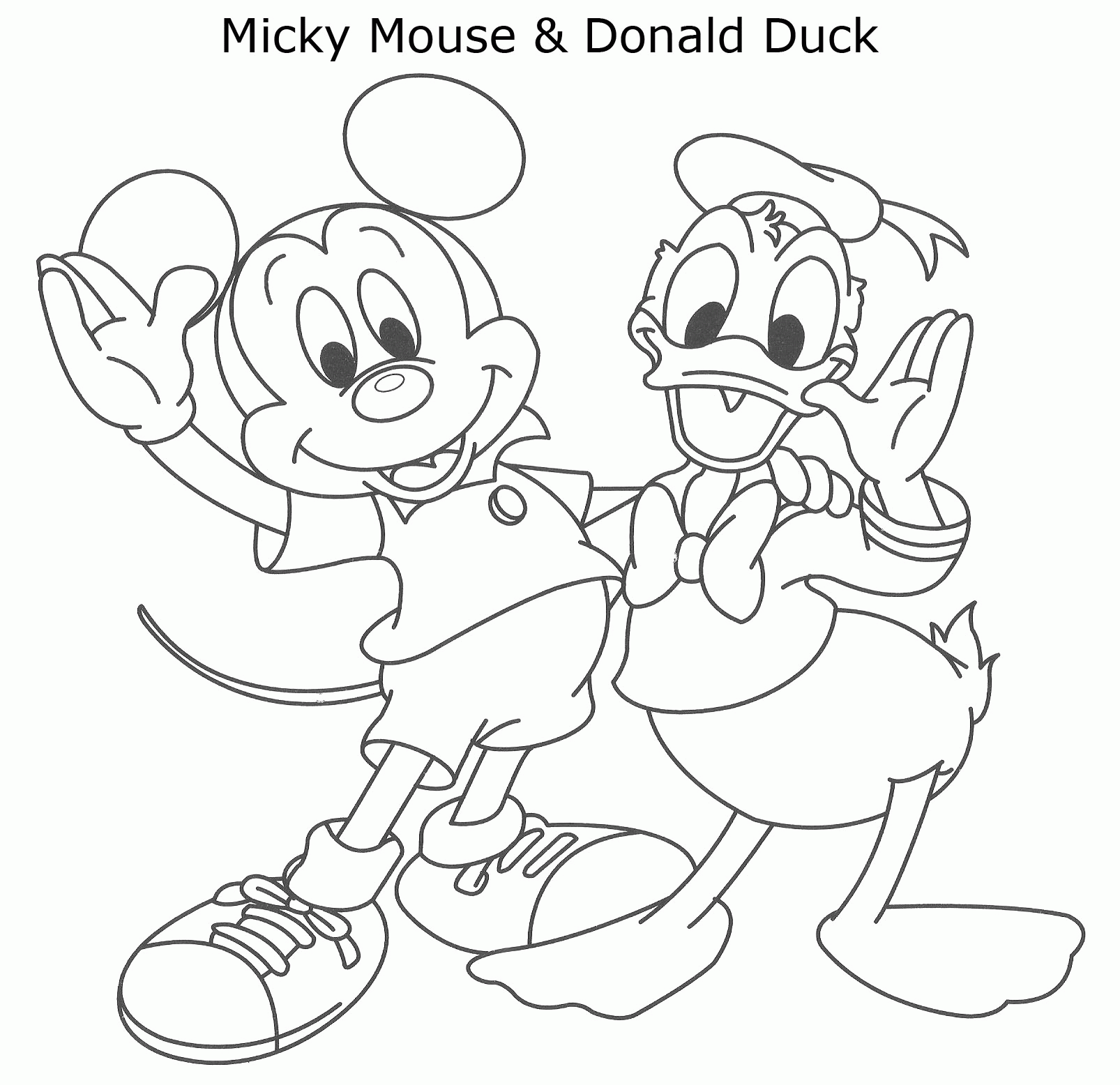 Related Donald Duck Coloring Pages item-7320, Donald Duck Coloring ...