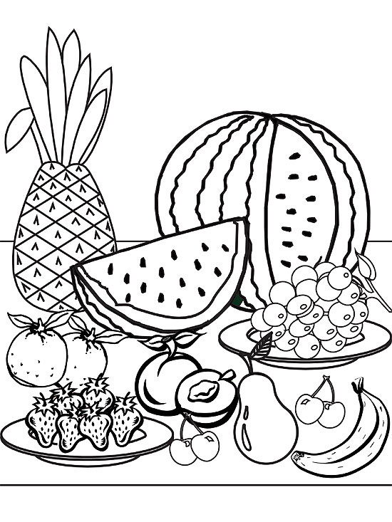 Printable Summer Coloring Pages