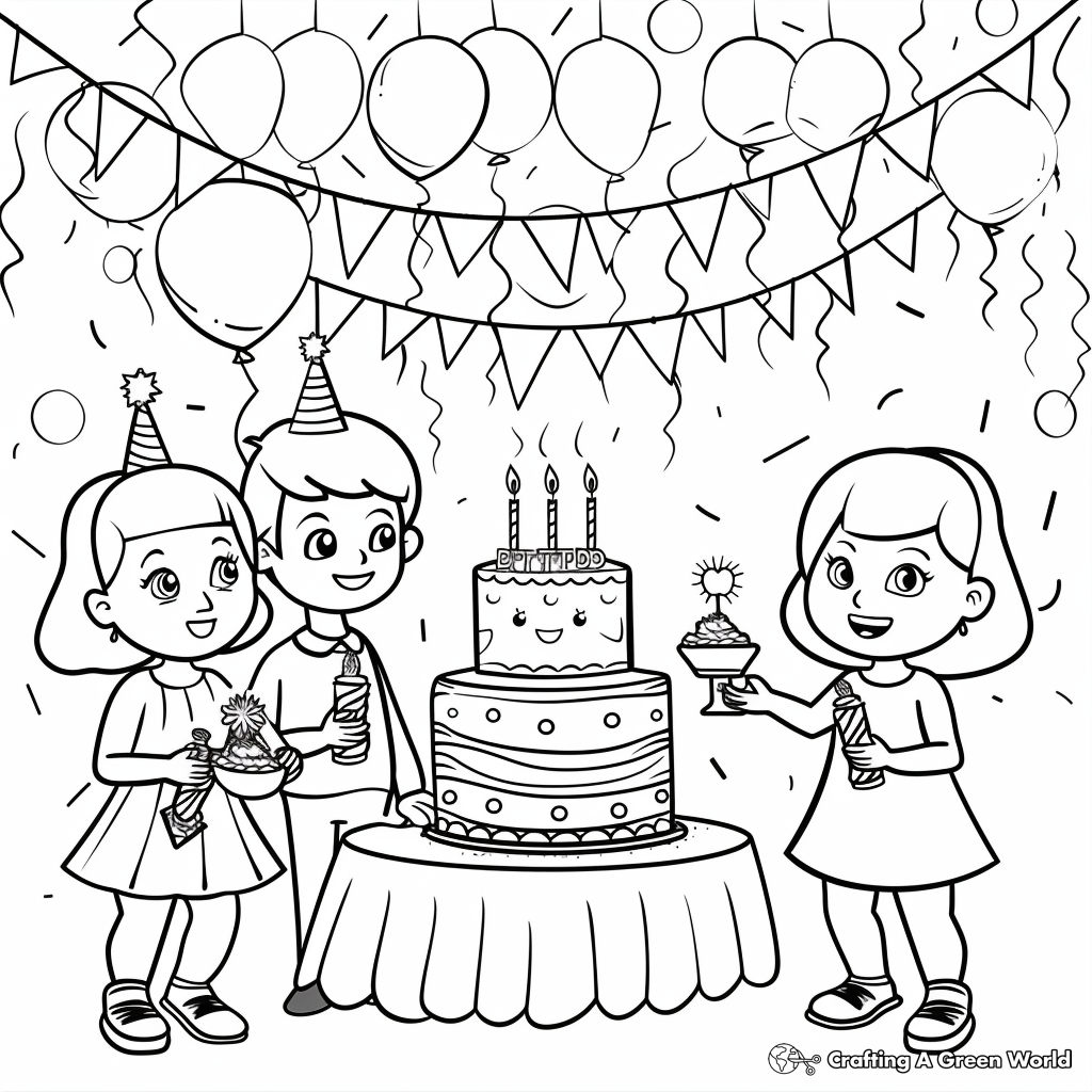 Happy Birthday Auntie Coloring Pages ...