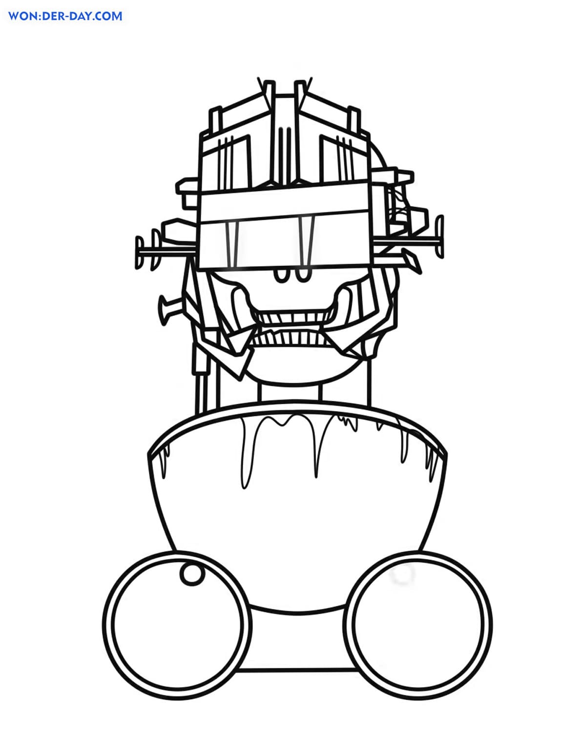 Skibidi Toilet Coloring Pages | 30 Free ...