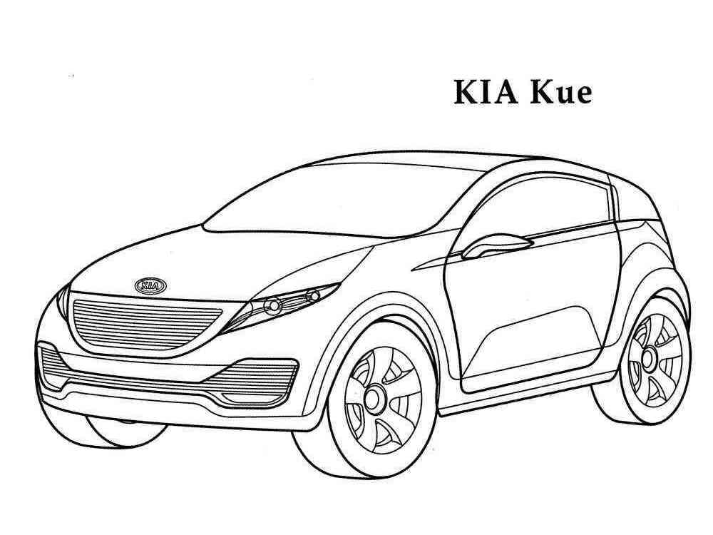 Kia coloring pages. Free Printable Kia coloring pages.