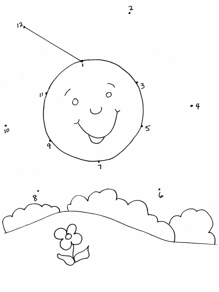 easy join the dots worksheet - Clip Art Library