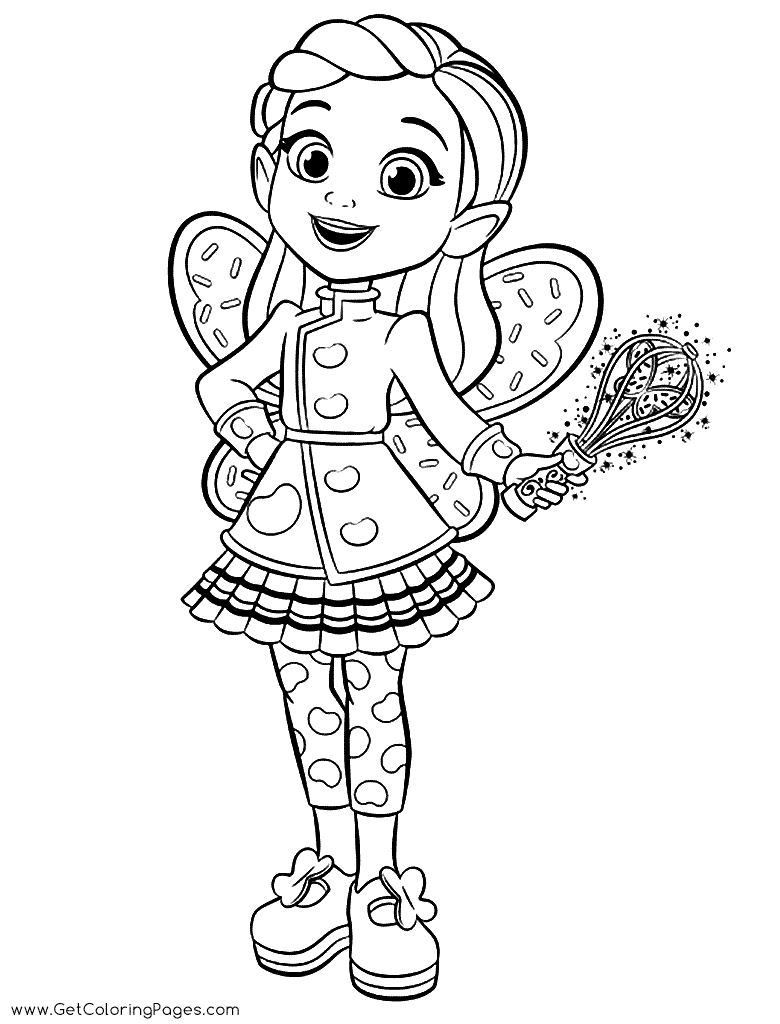 Butterbean's Cafe Coloring Pages - Coloring Nation