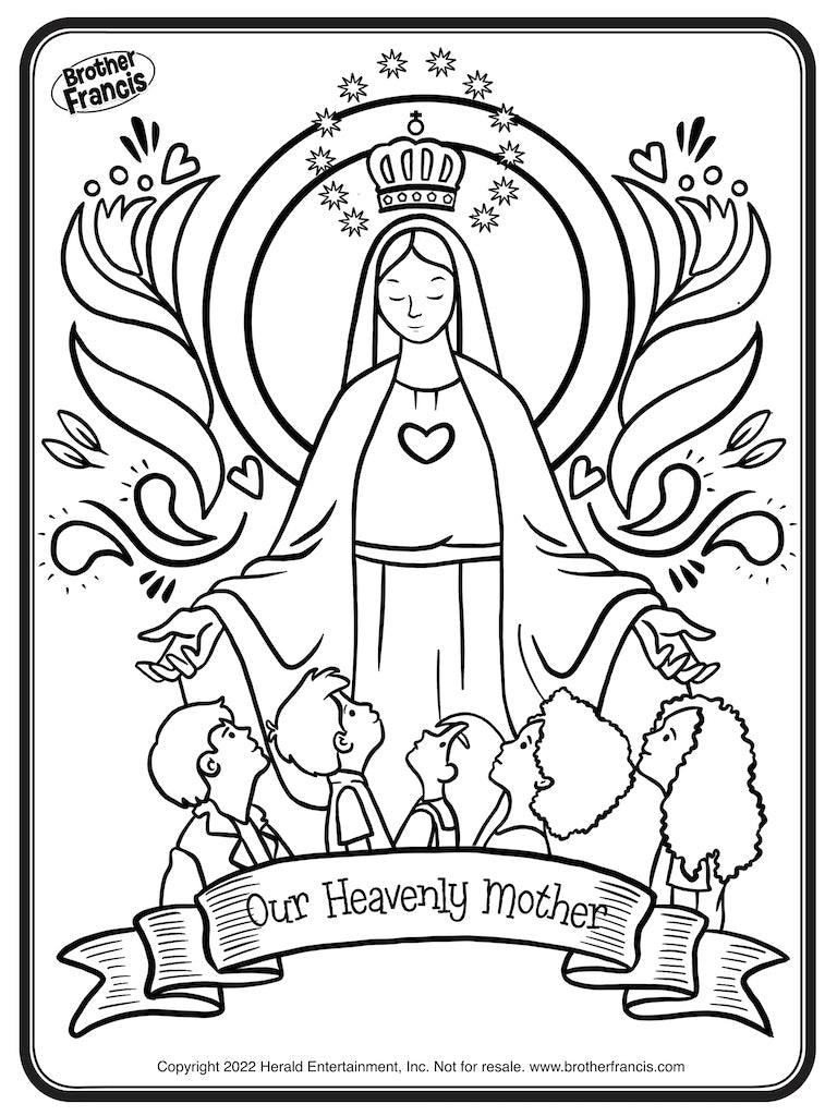 Download and Print - Coloring Page 