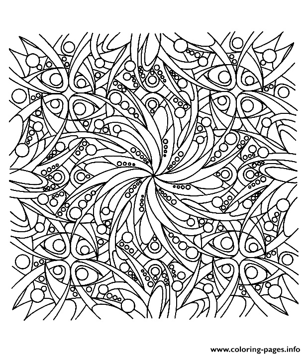 Adult Zen Coloring Pages Printable