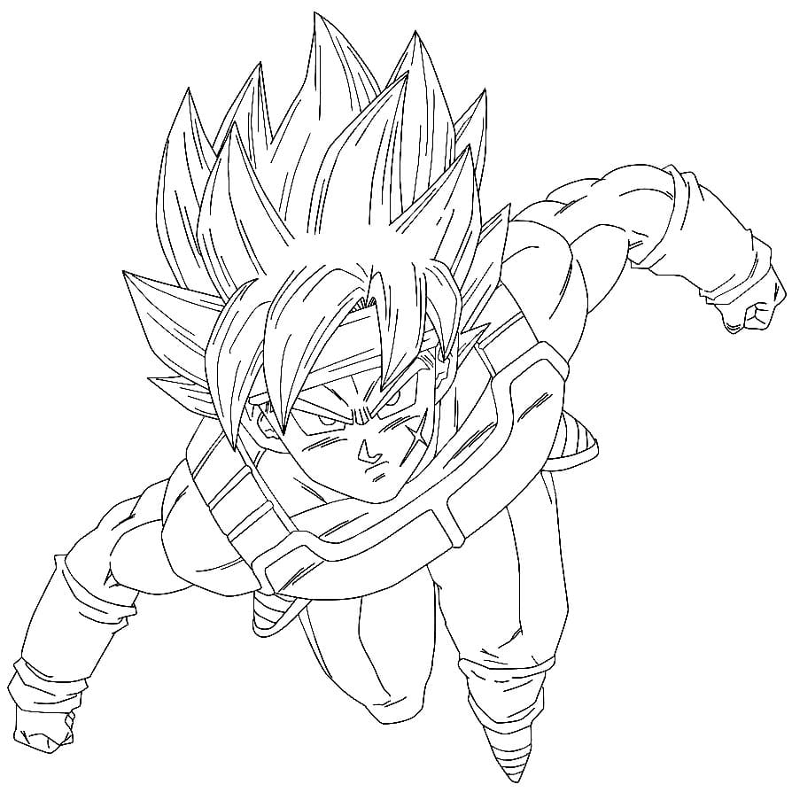 Dragon Ball Coloring Pages - AnimeColoringPages.Com