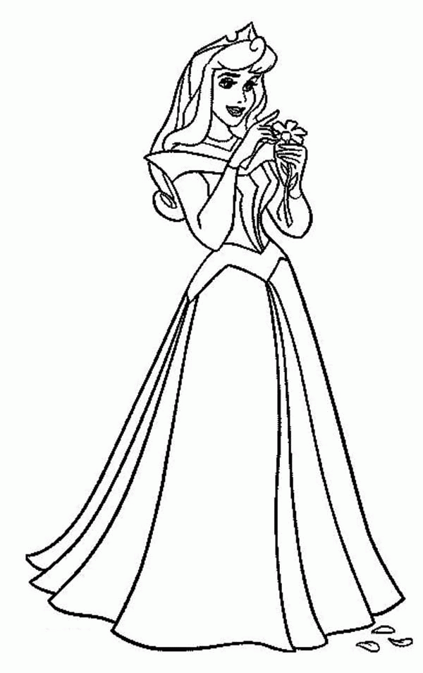 Intelligence Princess Aurora Coloring Pages To Download And Print ...