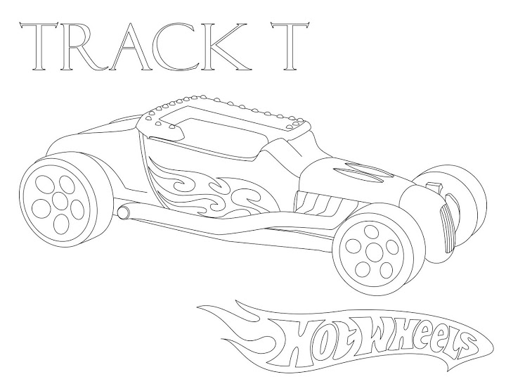 Coloring Pages Of Hot Rods - Best Coloring Pages Collections