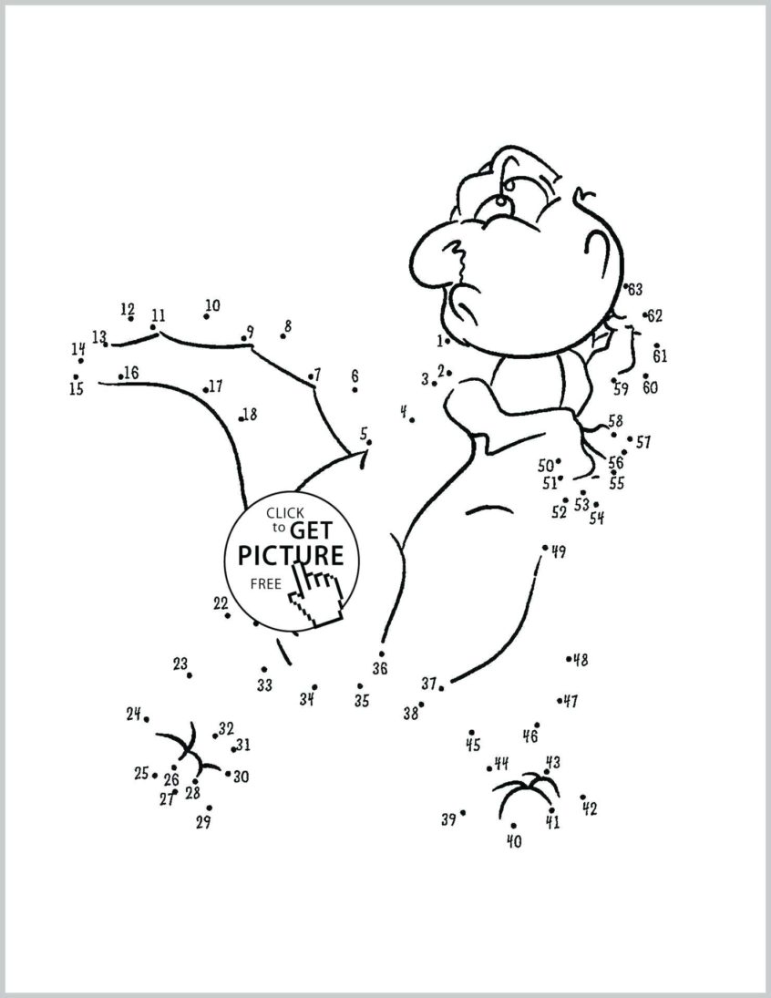 Connect The Dots Coloring Pages – Slavyanka
