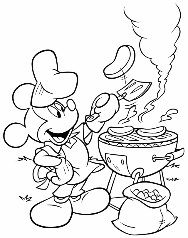 Cookout Coloring Pages - Best Coloring Pages For Kids