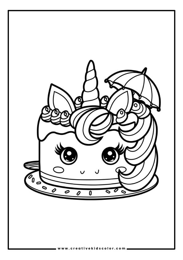 Unicorn Coloring Pages (30+ Easy and ...