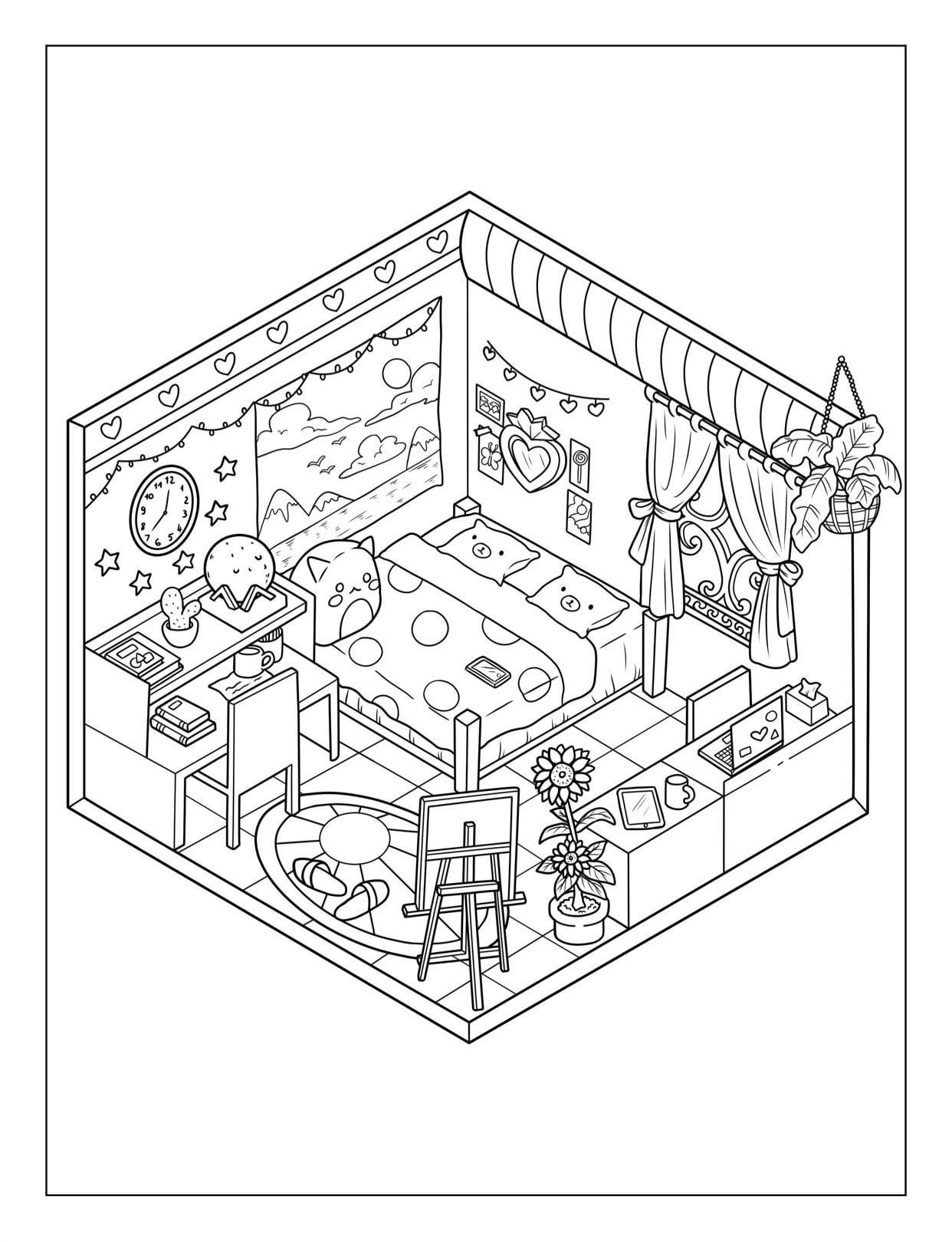 Coco wyo pocket room coloring book ...