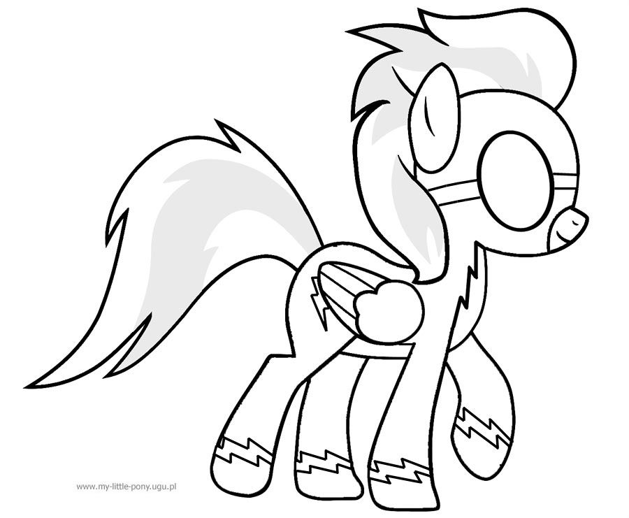 my little pony spitfire coloring page - Clip Art Library