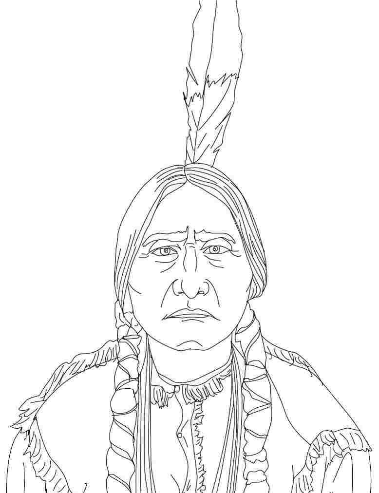 Cherokee Indian Coloring Pages For Book - Сoloring Pages For All Ages