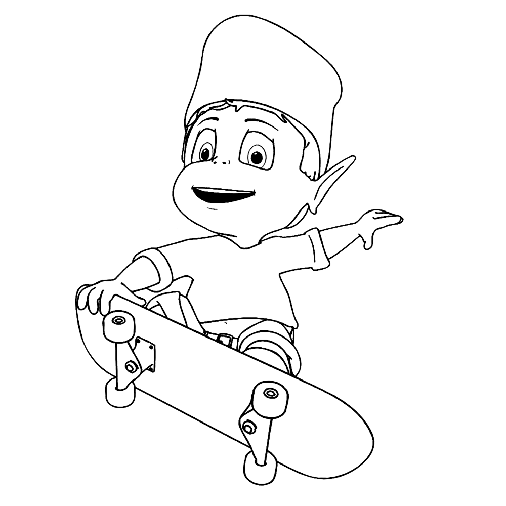 Adiboo coloring pages ~ Coloring pages for kids