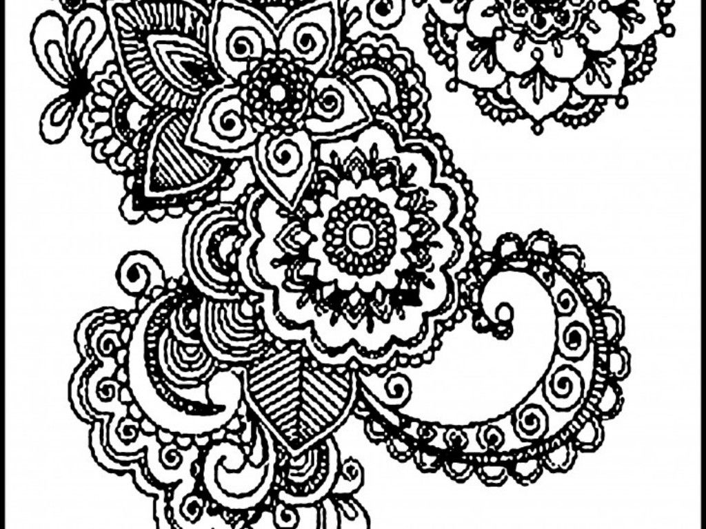 Free Coloring Pages For Adults Printable Hard To Color Image 39 ...