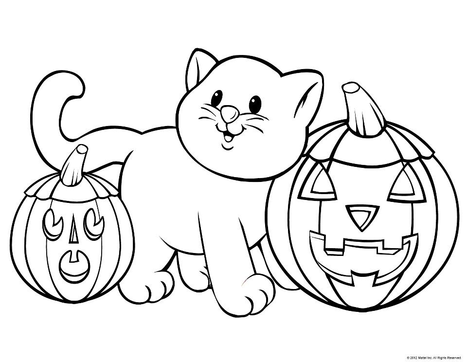 7 Pics of Halloween Coloring Pages Printable Templates - Free ...