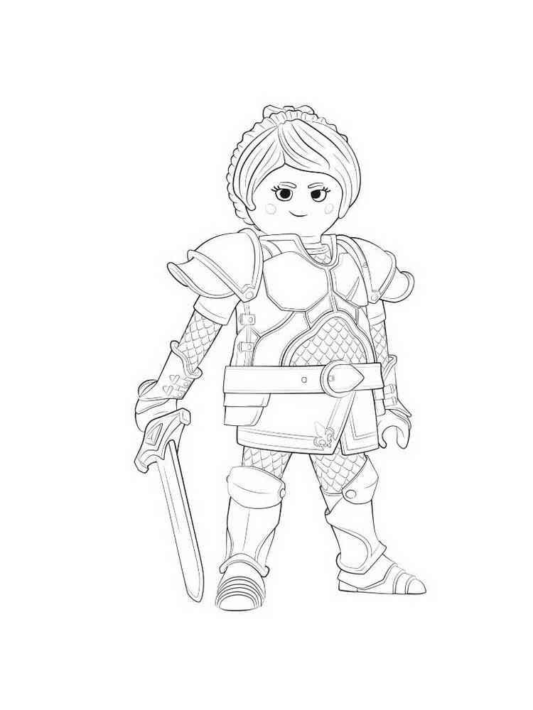 Playmobil coloring pages. Download and print Playmobil coloring pages