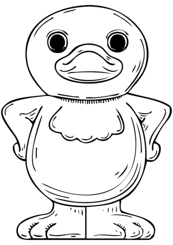 36 Free Duck Coloring Pages Printable