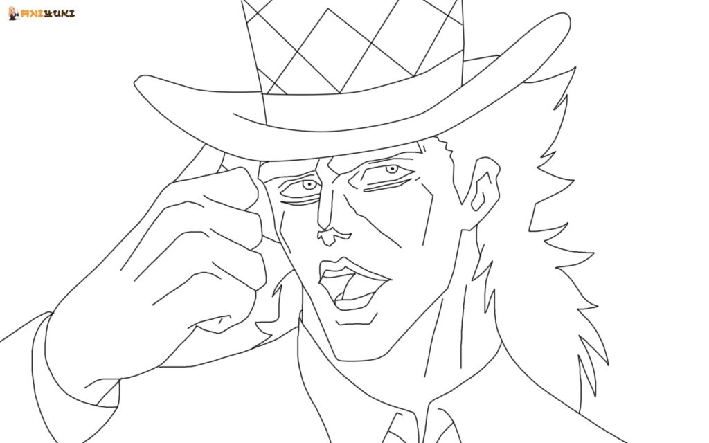 JoJo's Bizarre Adventures Coloring Pages - Print and Color