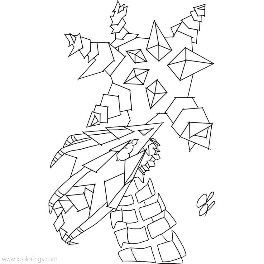 Eternatus Pokemon Coloring Pages Line Art. | Pokemon coloring pages,  Pokemon coloring, Coloring pages