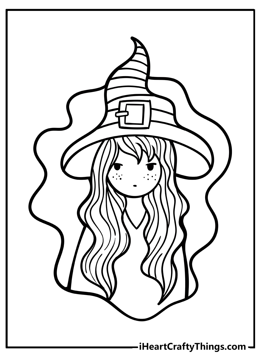 Printable Witch Coloring Pages (Updated 2023)