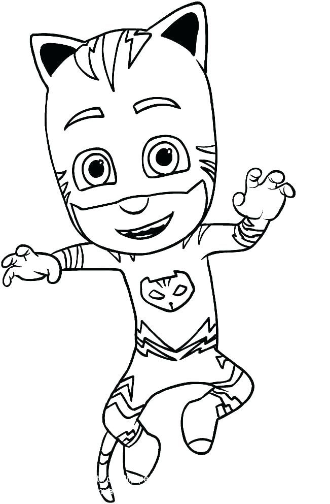 Collection Of PJ Masks Coloring Pages Idea | Superhero ...