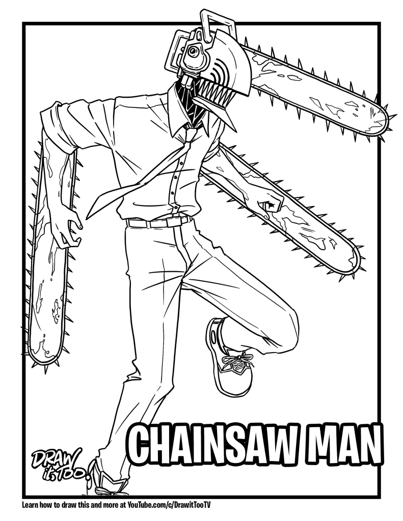 How to Draw DENJI (CHAINSAW MAN) | Narrated Drawing Tutorial - Draw it, Too!